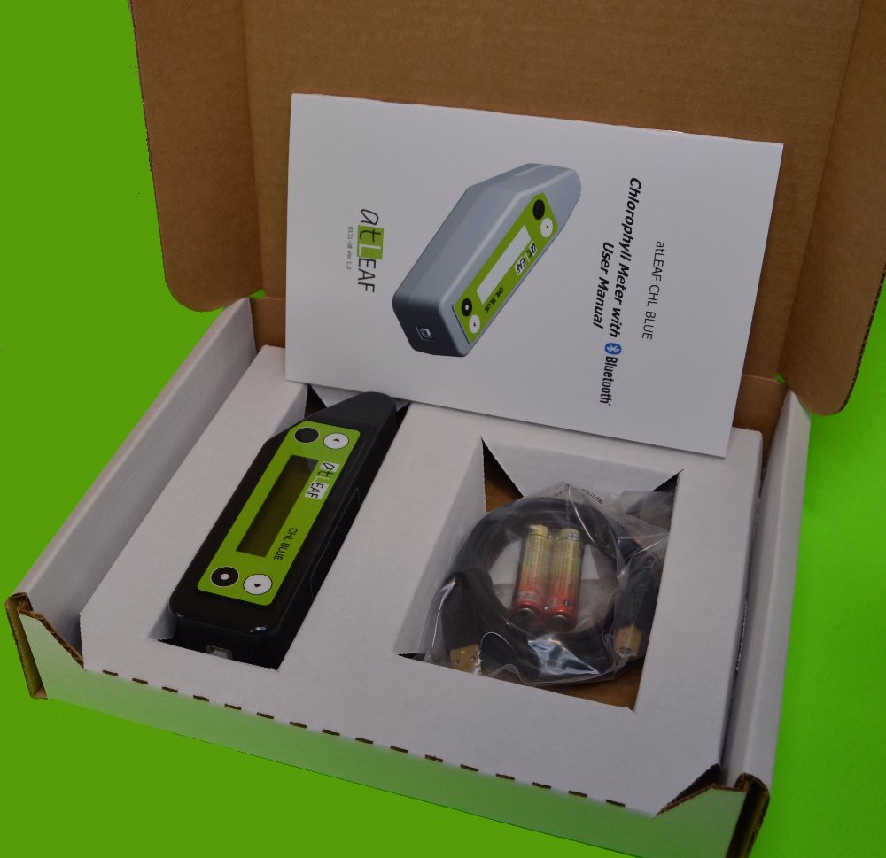 Buy the BLUE chlorophyll meter