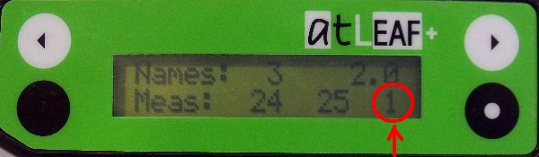 atLEAF+ status command